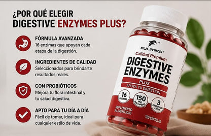 PHYSICIAN’S CHOICE DIGESTIVE ENZYMES + MASCARILLA