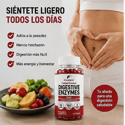 PHYSICIAN’S CHOICE DIGESTIVE ENZYMES + MASCARILLA