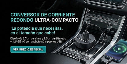 POWERDRIVE PRO | CONVERTIDOR DE CORRIENTE PARA AUTO 🚗